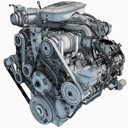 P64D1 Engine